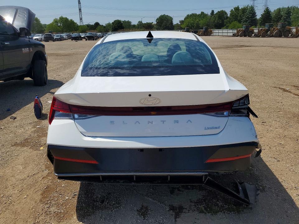 2025 Hyundai VIN KMHLP4DG2SU031877 COPART salvage auction — REAR END, Il - Salvage Certificate, sold $4,700 on 2026-07-28 (photo 6)