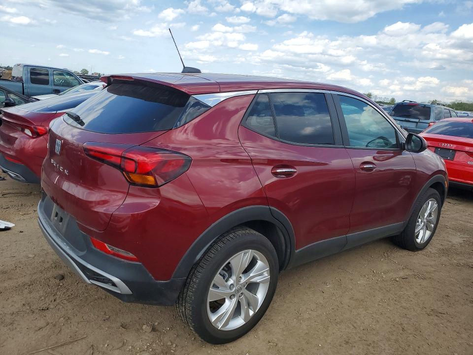2025 Buick Encore VIN KL4AMCSL0SB116821 COPART salvage auction — FRONT END, Il - Salvage Certificate, sold $6,000 on 2026-07-07 (photo 3)