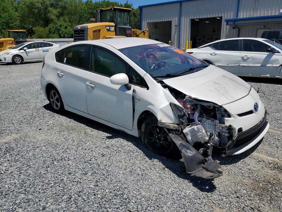 2015 Toyota Prius VIN JTDKN3DU5F0396573 COPART salvage auction — FRONT END, Nc - Salvage Certificate Of Title, sold $175 on 2026-07-30 (photo 4)