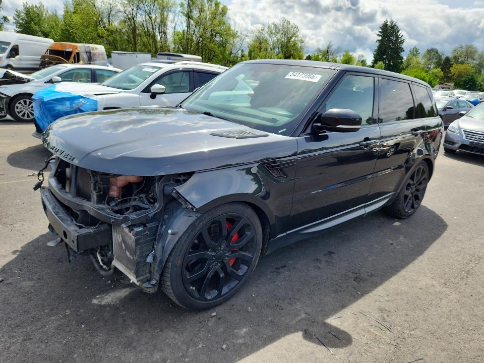 2014 Land rover RANGE ROVER VIN SALWR2TF7EA382842 COPART salvage auction — FRONT END, Or - Salvage Title Certificate, sold $3,100 on 2026-07-08 (photo 1)