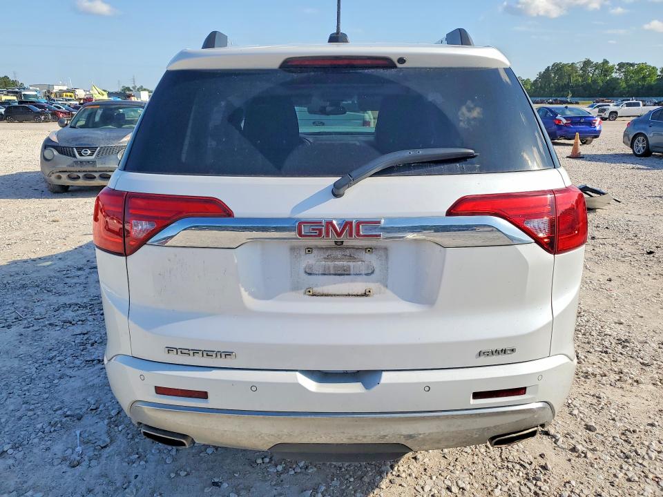 2018 Gmc Acadia VIN 1GKKNXLS1JZ225710 COPART salvage auction — FRONT END, Tx - Salvage Vehicle Title, sold $4,100 on 2026-07-03 (photo 6)