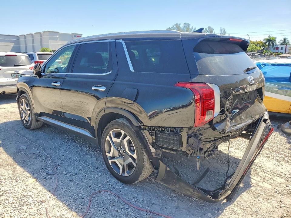 2025 Hyundai Palisade VIN KM8R44GE7SU937276 COPART salvage auction — FRONT END, Id - Salvage Certificate Of Title, sold $9,500 on 2026-07-13 (photo 2)