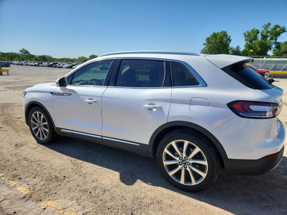 2019 Lincoln Nautilus VIN 2LMPJ8K90KBL39669 COPART salvage auction — HAIL, Ks - Cert Of Title-Salvage, sold $10,100 on 2026-07-08 (photo 2)