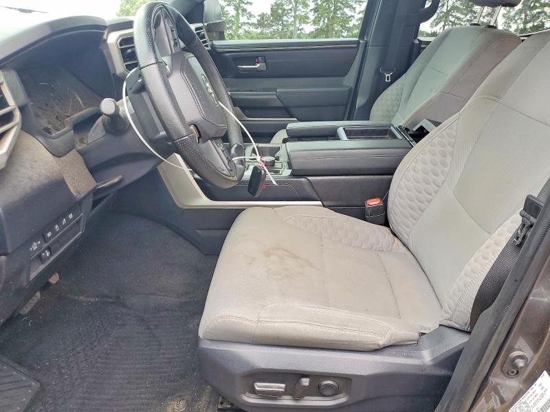 2025 Toyota Tundra VIN 5TFLA5DB8SX333382 COPART salvage auction — FRONT END, Tx - Salvage Vehicle Title, sold $15,700 on 2026-07-13 (photo 7)