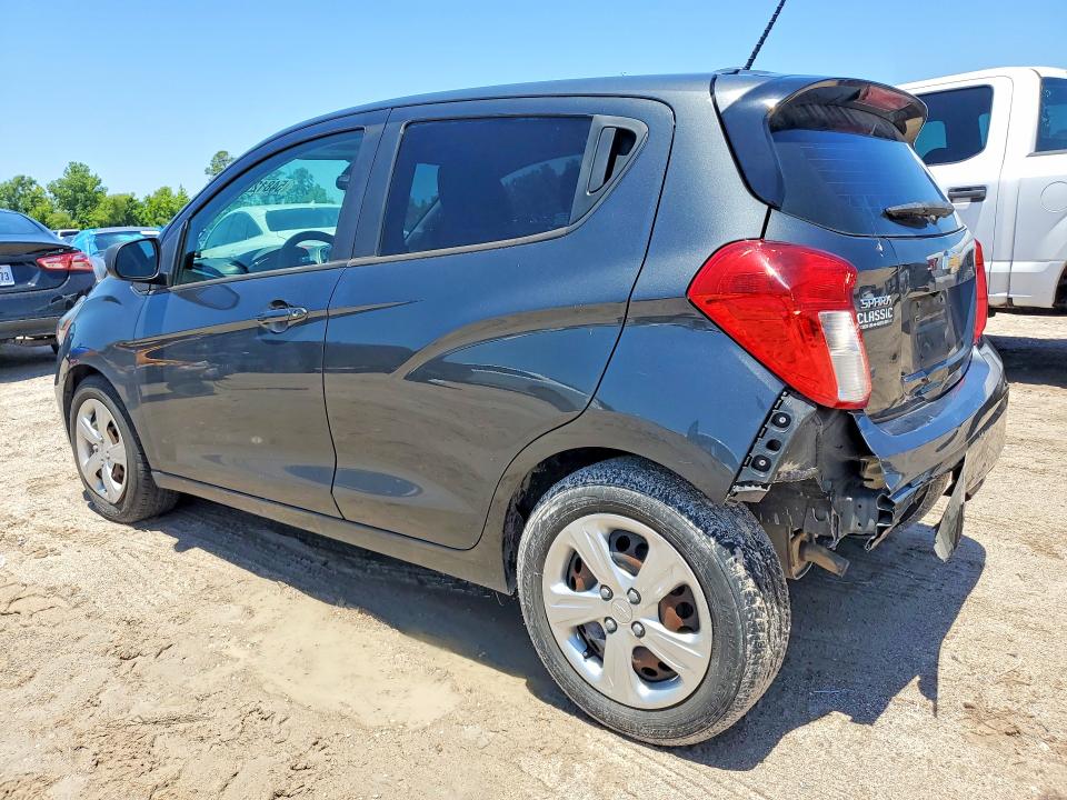 2021 Chevrolet Spark VIN KL8CB6SA5MC221624 COPART salvage auction — REAR END, Tx - Salvage Vehicle Title, sold $1,100 on 2026-07-24 (photo 2)