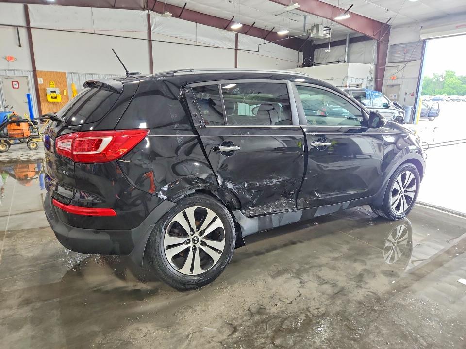 2013 Kia Sportage VIN KNDPCCA2XD7521635 COPART salvage auction — SIDE, Il - Salvage Certificate, sold $1,200 on 2026-07-29 (photo 3)