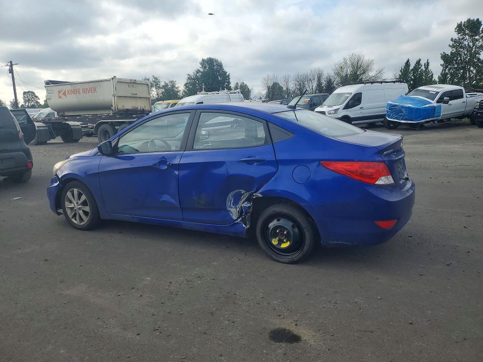 2012 Hyundai VIN KMHCU4AE6CU182301 COPART salvage auction — SIDE, Or - Salvage Title Certificate, sold $550 on 2026-07-13 (photo 2)