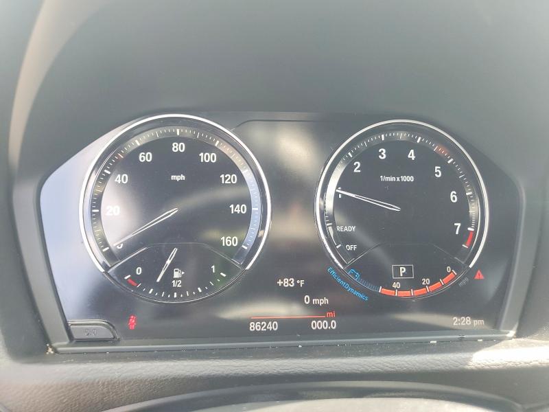2018 BMW X1 VIN WBXHU7C31J5L07738 COPART salvage auction — SIDE, Ms - Cert Of Title-Salvaged, sold $4,150 on 2026-07-22 (photo 9)