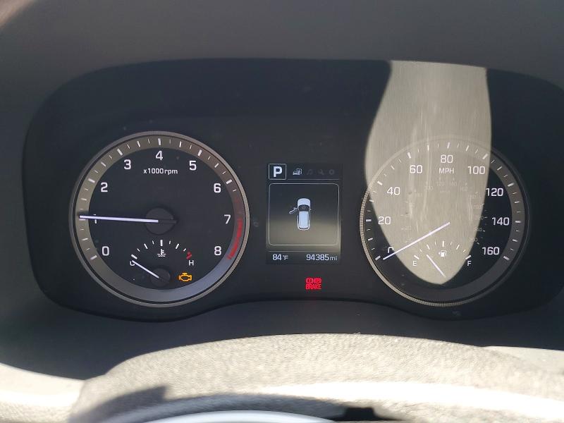 2017 Hyundai Tucson VIN KM8J3CA22HU320451 COPART salvage auction — MINOR DENT/SCRATCHES, Co - Certificate Of Title, sold $3,650 on 2026-07-09 (photo 9)