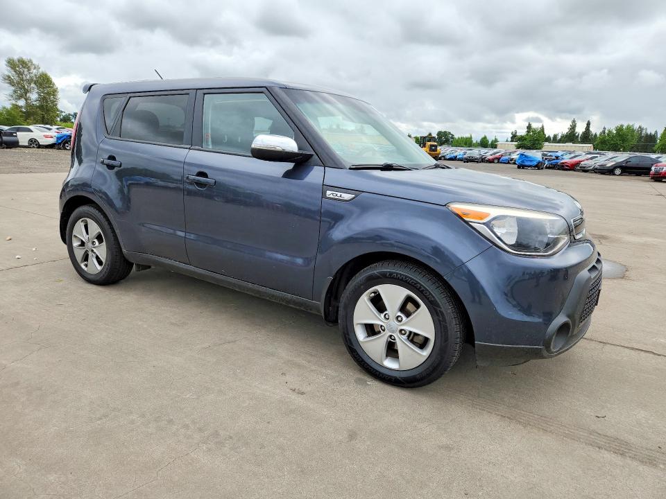 2014 Kia Soul VIN KNDJP3A55E7107412 COPART salvage auction — UNDERCARRIAGE, Or - Salvage Title Certificate, sold $550 on 2026-07-06 (photo 4)