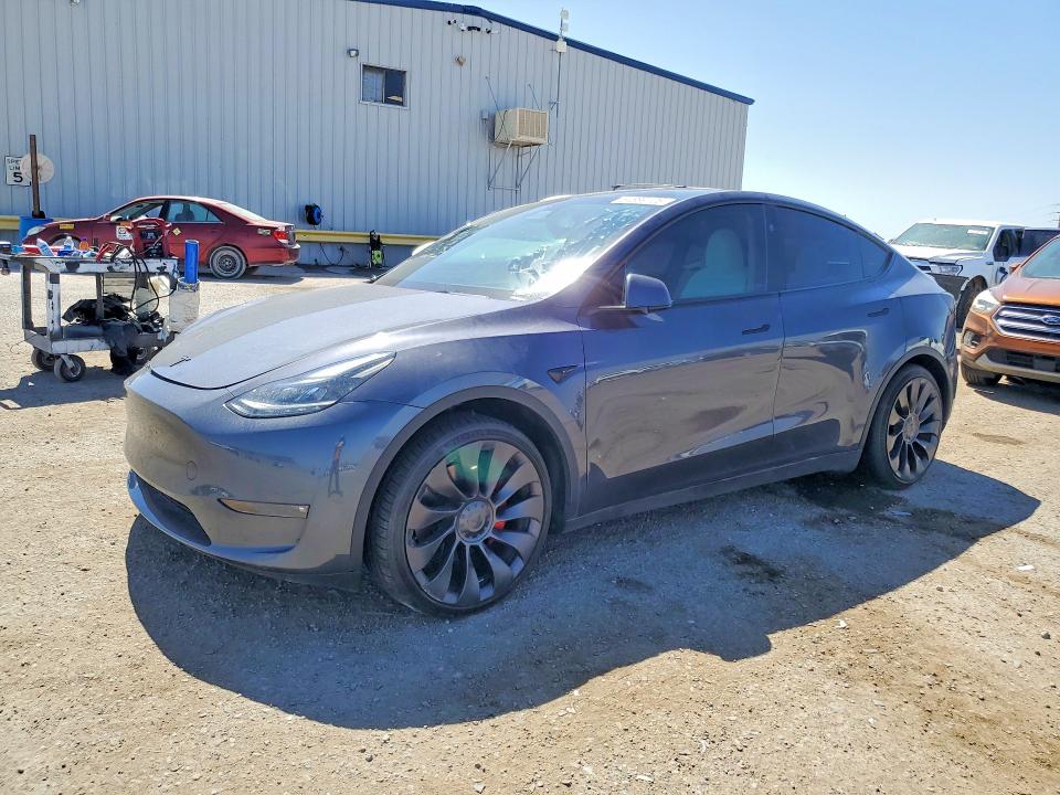 2023 Tesla VIN 7SAYGDEF8PF948695 COPART salvage auction — FRONT END, Az - Cert Of Title - Salvage, sold $10,100 on 2026-07-17 (photo 1)