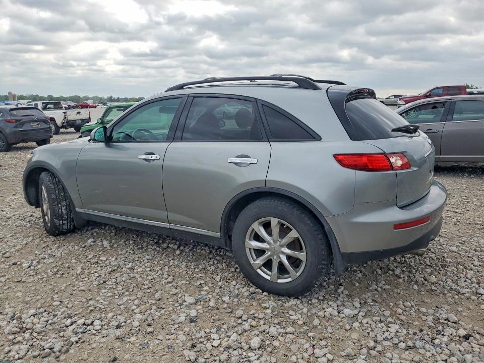 2008 Infiniti Fx35 VIN JNRAS08W28X210111 COPART salvage auction — REAR END, Il - Dealer Only Clean Title, sold $525 on 2026-07-02 (photo 2)