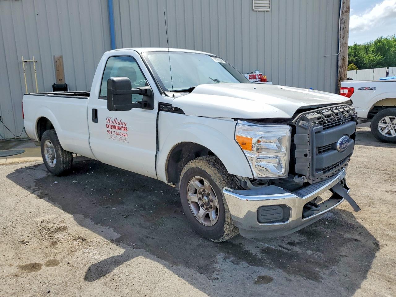 2016 Ford F-250 Super Duty VIN 1FTBF2A65GEB58613 COPART salvage auction — Front End, TN - SALVAGE CERTIFICATE, sold $2,900 on 2026-07-09 (photo 4)