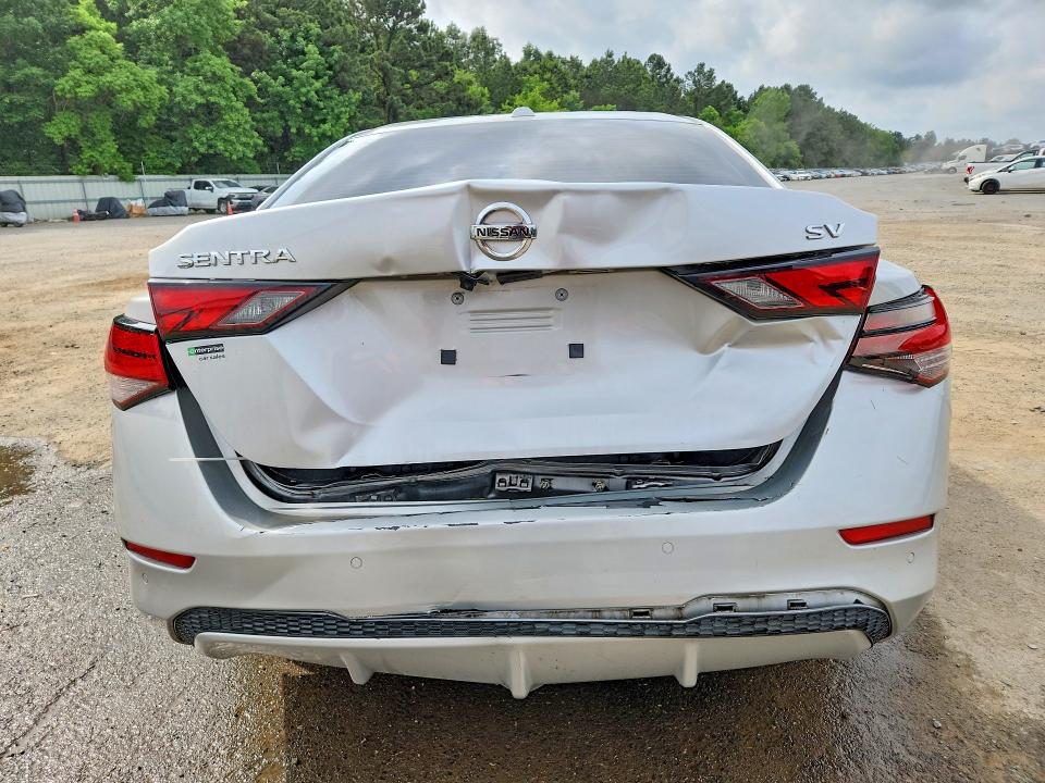 2021 Nissan Sentra VIN 3N1AB8CVXMY223522 COPART salvage auction — REAR END, La - Cert Of Title-Salvage, sold $3,300 on 2026-07-09 (photo 6)