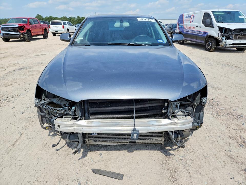 2013 Audi A4 VIN WAUEFAFL1DA060331 COPART salvage auction — FRONT END, Tx - Salvage Vehicle Title, sold $150 on 2026-07-24 (photo 5)