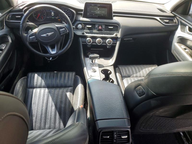 2019 Genesis G70 VIN KMTG34LA4KU012828 COPART salvage auction — SIDE, Il - Salvage Certificate, sold $4,450 on 2026-07-28 (photo 8)