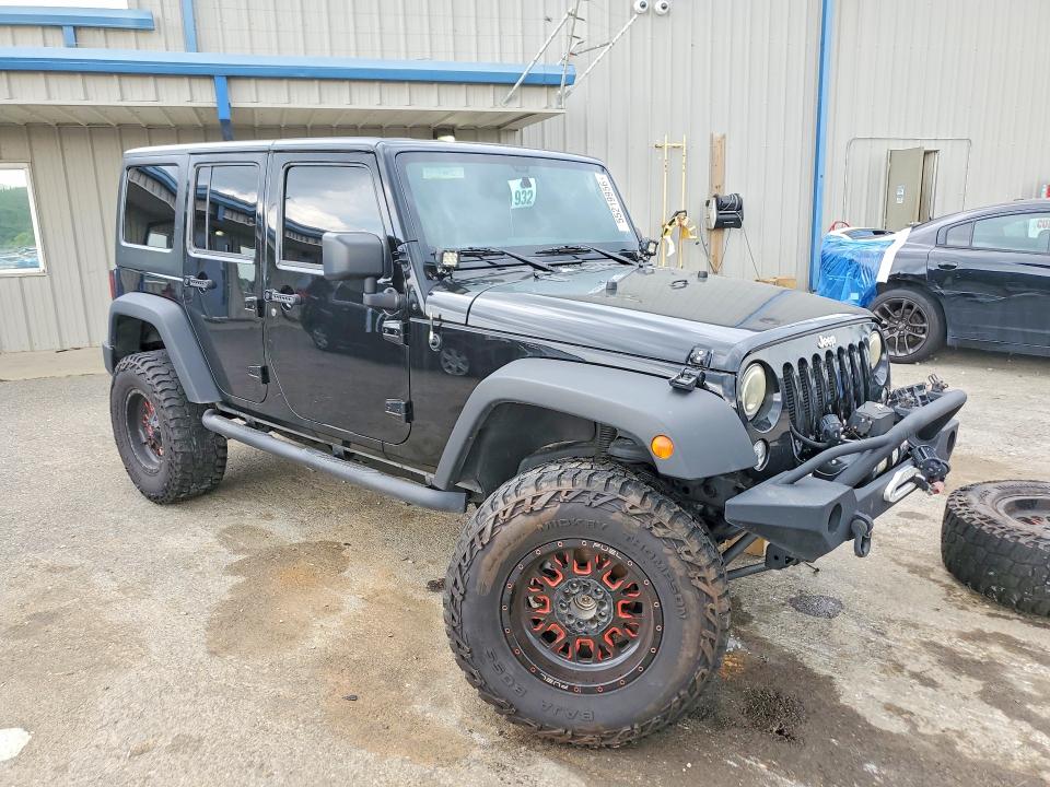 2015 Jeep Wrangler / VIN 1C4BJWDG2FL761958 COPART salvage auction — FRONT END, TN - SALVAGE CERTIFICATE, sold $3,700 on 2026-07-02 (photo 4)