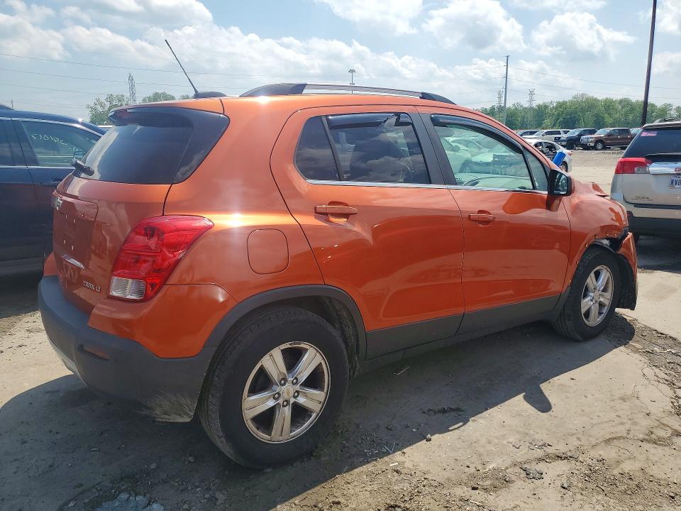 2016 Chevrolet Trax VIN KL7CJLSB3GB669305 COPART salvage auction — FRONT END, Mi - Certificate Of Title, sold $875 on 2026-07-10 (photo 3)
