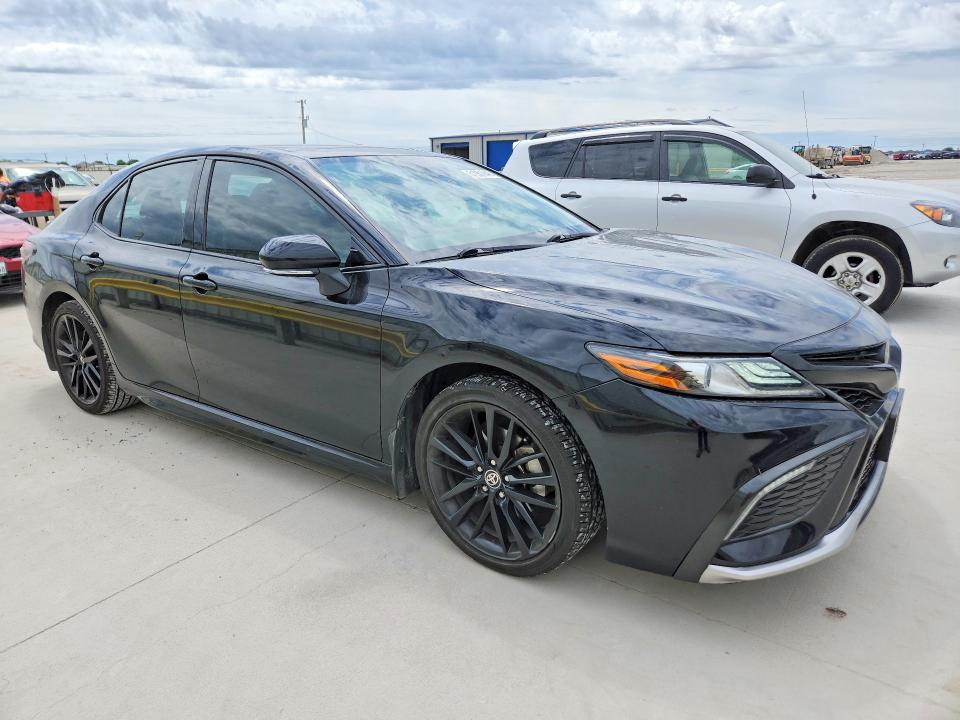 2022 Toyota Camry VIN 4T1K61AK9NU034768 COPART salvage auction — HAIL, Tx - Certificate Of Title, sold $9,300 on 2026-07-28 (photo 4)