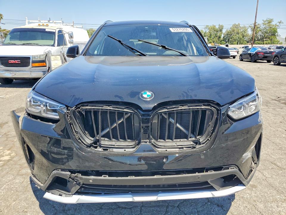 2024 BMW X3 VIN WBX47DP09RN301900 COPART salvage auction — FRONT END, Ca - Salvage Certificate, sold $12,100 on 2026-07-16 (photo 5)