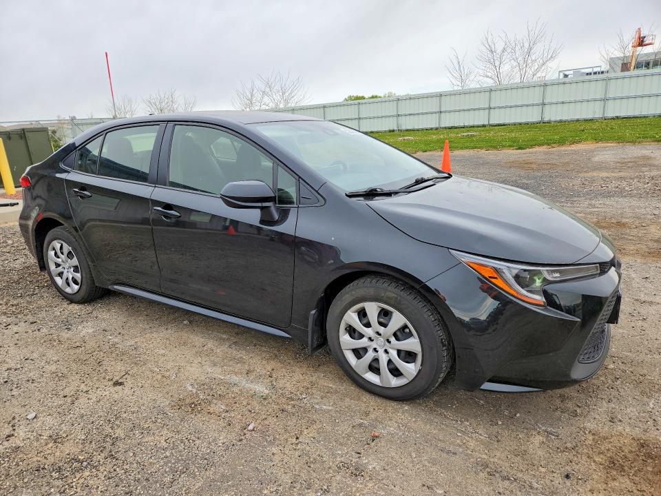 2022 Toyota Corolla VIN JTDEPMAE7NJ225424 COPART salvage auction — HAIL, WI - CERT OF TITLE-CLAIM PAID, sold $13,900 on 2026-08-25 (photo 4)