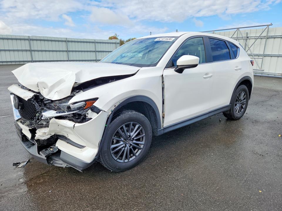 2021 Mazda Cx-5 VIN JM3KFBCM7M1316908 COPART salvage auction — FRONT END, Ma - Cert Of Title-Salvage, sold $3,650 on 2026-07-15 (photo 1)