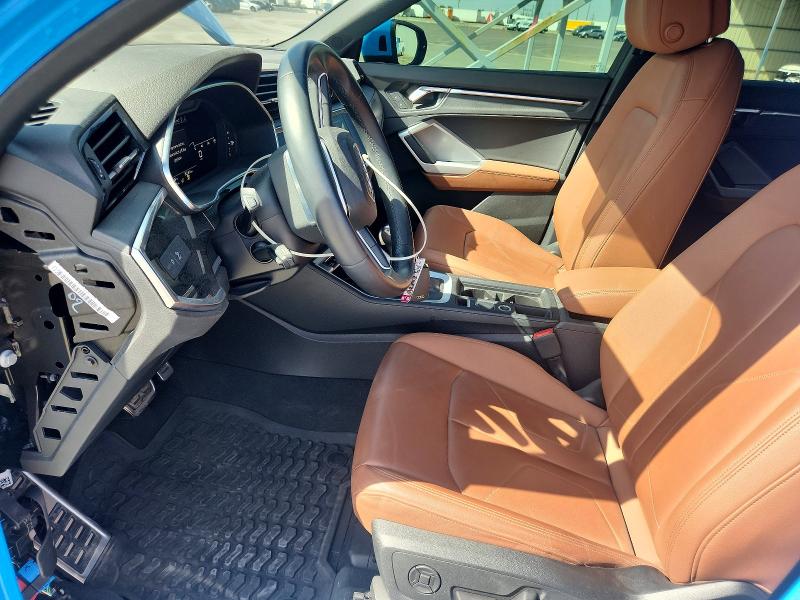 2021 Audi Q3 VIN WA1EECF38M1023126 COPART salvage auction — FRONT END, Co - Public - Salvage Title, sold $7,200 on 2026-07-07 (photo 7)