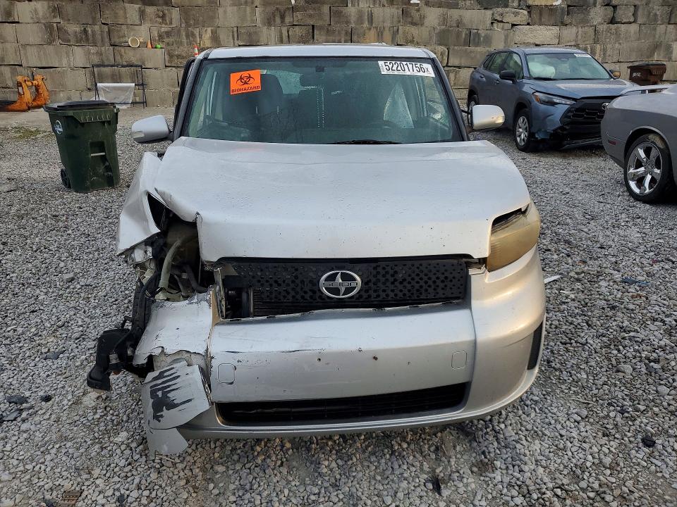 2008 Toyota Scion VIN JTLKE50EX81003629 COPART salvage auction — ALL OVER, OH - CERT OF TITLE-SALVAGE, sold $300 on 2026-07-31 (photo 5)
