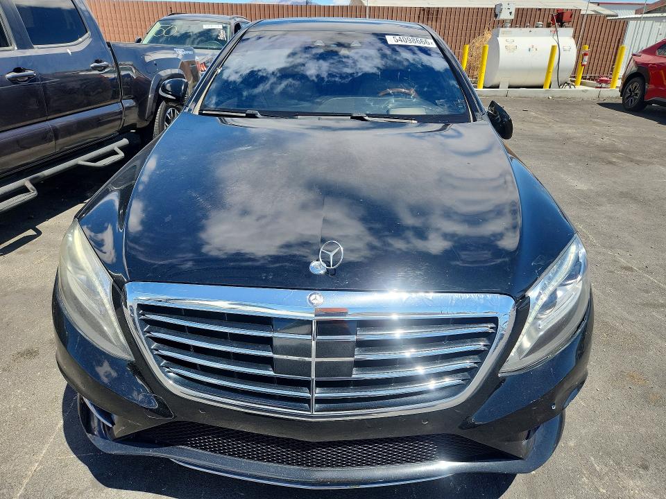 2015 Mercedes-benz S-klasse VIN WDDUG8CB6FA116305 COPART salvage auction — SIDE, Nv - Certificate Of Title, sold $7,600 on 2026-07-06 (photo 5)
