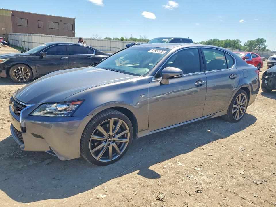 2015 Lexus Gs VIN JTHCE1BL5FA006812 COPART salvage auction — FRONT END, Ks - Cert Of Title-Salvage, sold $275 on 2026-07-21 (photo 1)