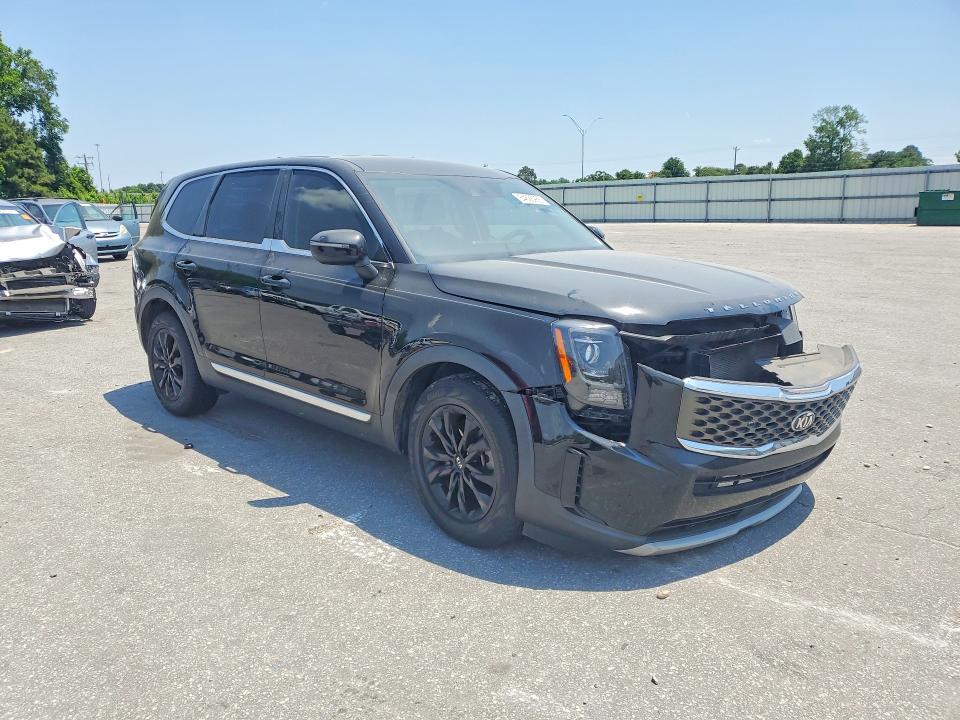 2020 Kia Telluride VIN 5XYP24HC8LG053655 COPART salvage auction — FRONT END, Nc - Salvage Certificate Of Title, sold $5,200 on 2026-07-16 (photo 4)