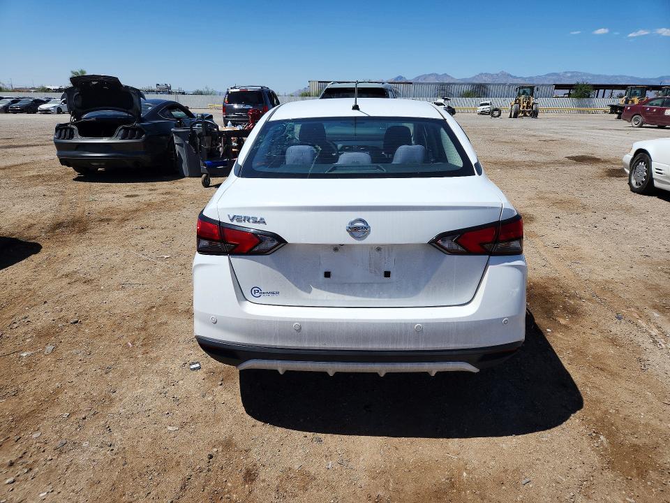 2020 Nissan Versa VIN 3N1CN8DV4LL868001 COPART salvage auction — SIDE, AZ - CERT OF TITLE - SALVAGE, sold $600 on 2026-07-31 (photo 6)