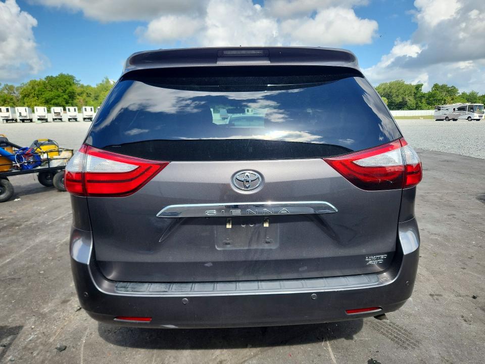 2016 Toyota VIN 5TDDK3DC5GS134706 COPART salvage auction — FRONT END, Fl - Cert Of Title Slvg Rebuildable, sold $2,950 on 2026-07-08 (photo 6)