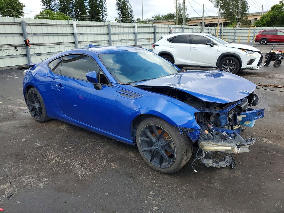2015 Subaru Brz VIN JF1ZCAC13F8604313 COPART salvage auction — FRONT END, Tx - Salvage Vehicle Title (P), sold $2,050 on 2026-07-29 (photo 4)