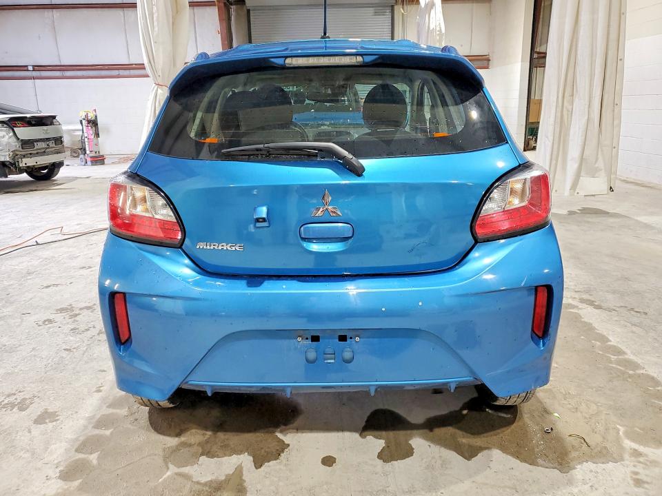 2022 Mitsubishi Mirage VIN ML32AUHJ8NH005095 COPART salvage auction — FRONT END, NY - MV-907A SALVAGE CERTIFICATE, sold $450 on 2026-07-27 (photo 6)