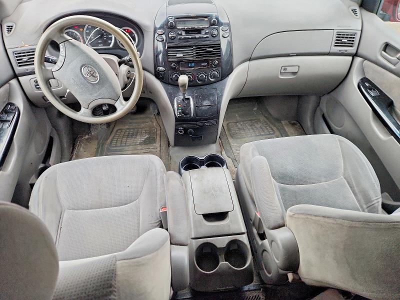 2004 Toyota Sienna VIN 5TDZA23CX4S186753 COPART salvage auction — FRONT END, ON - PERMIT NO BRAND - UNFIT, sold $1,100 on 2026-07-14 (photo 8)