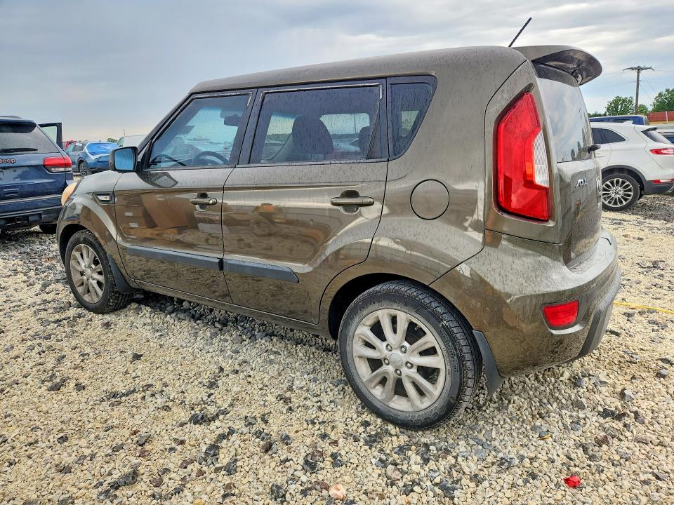 2013 Kia Soul VIN KNDJT2A59D7551719 COPART salvage auction — HAIL, MO - CERTIFICATE OF TITLE, sold $100 on 2026-07-27 (photo 2)