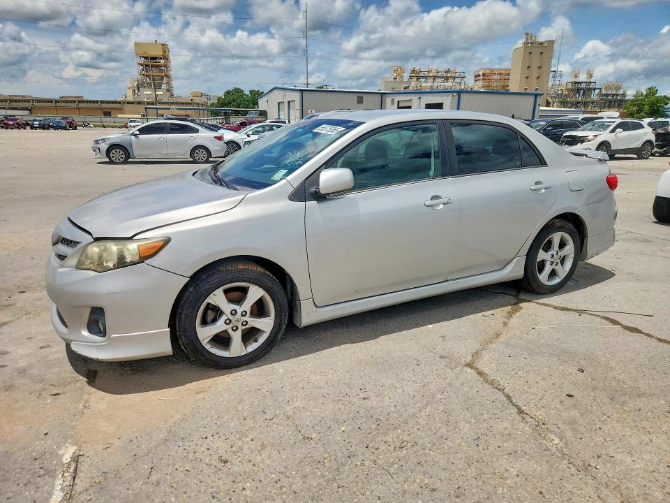 2013 Toyota Corolla VIN 5YFBU4EE6DP144110 COPART salvage auction — MINOR DENT/SCRATCHES, La - Certificate Of Title, sold $2,100 on 2026-07-29 (photo 1)