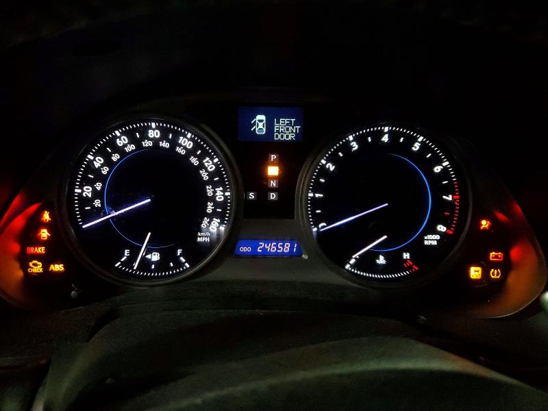 2008 Lexus Is VIN JTHBK262185064164 COPART salvage auction — FRONT END, Mn - Cert Of Title-Prior Salvage, sold $500 on 2026-07-14 (photo 9)
