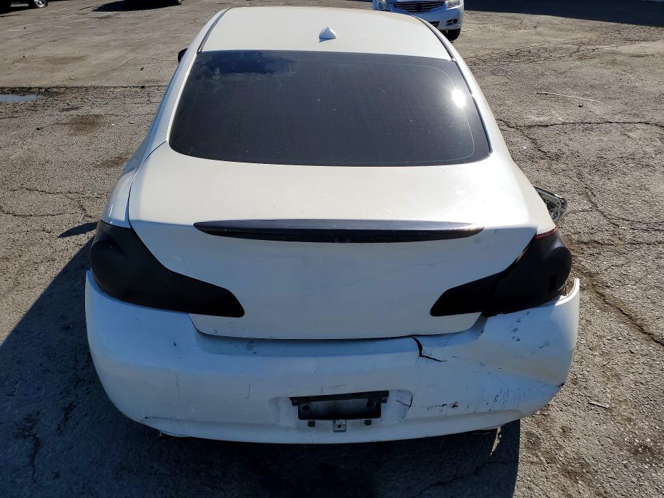 2007 Infiniti G35 VIN JNKBV61E57M710763 COPART salvage auction — REAR END, Ca - Salvage Certificate, sold $575 on 2026-07-06 (photo 6)