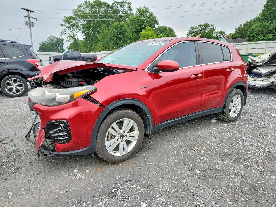 2017 Kia VIN KNDPMCAC5H7217608 COPART salvage auction — FRONT END, Nc - Salvage Certificate Of Title, sold $1,200 on 2026-07-08 (photo 1)