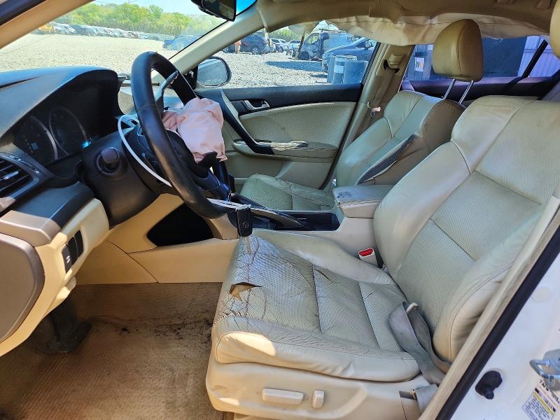 2010 Acura Tsx VIN JH4CU2F67AC009155 COPART salvage auction — FRONT END, Nj - Cert Of Title-Salvage, sold $225 on 2026-07-06 (photo 7)