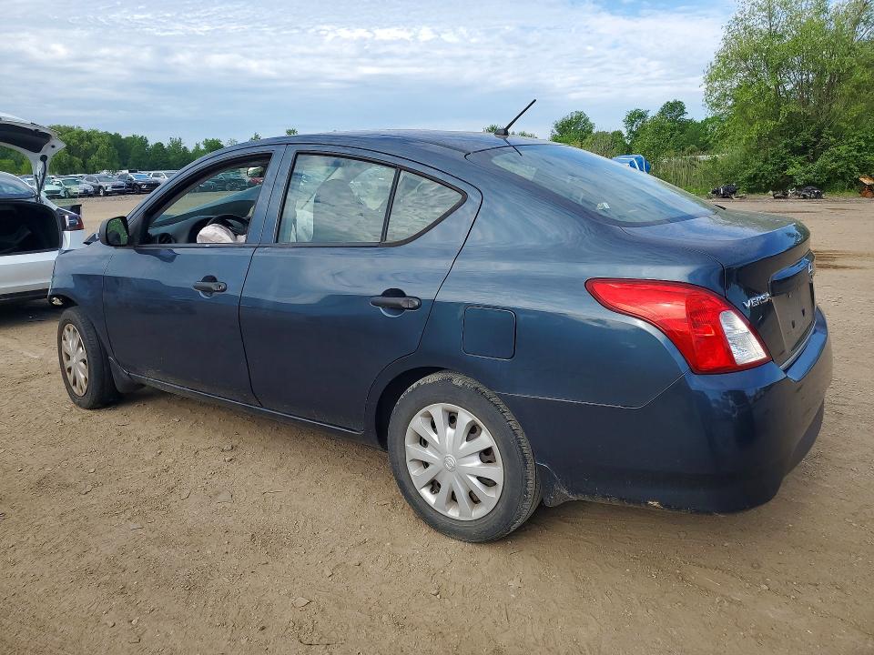 2015 Nissan Versa VIN 3N1CN7AP5FL862843 COPART salvage auction — FRONT END, OH - CERT OF TITLE-SALVAGE, sold $150 on 2026-07-02 (photo 2)