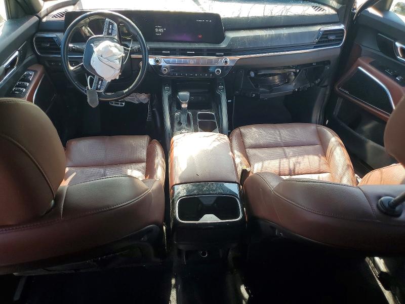 2023 Kia Telluride VIN 5XYP54GC7PG372558 COPART salvage auction — FRONT END, Sc - Cert Of Title-Salvage, sold $3,850 on 2026-07-17 (photo 8)