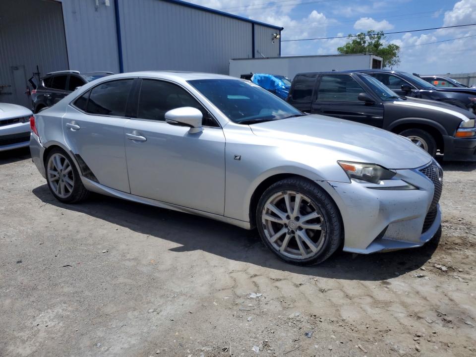 2014 Lexus Is VIN JTHBF1D2XE5012108 COPART salvage auction — REAR END, Fl - Cert Of Title Slvg Rebuildable, sold $3,100 on 2026-07-17 (photo 4)