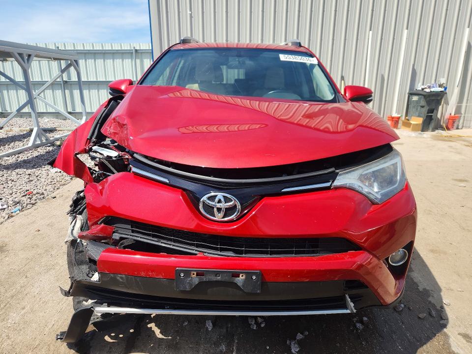 2016 Toyota VIN JTMRFREV8GJ053466 COPART salvage auction — FRONT END, Wi - Certificate Of Title, sold $300 on 2026-07-27 (photo 5)