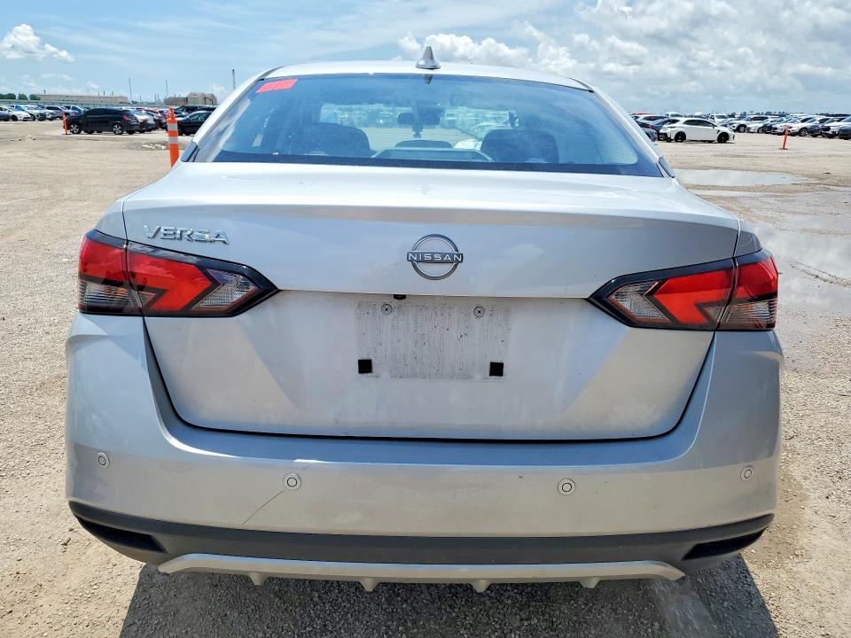 2025 Nissan Versa VIN 3N1CN8EV0SL839169 COPART salvage auction — FRONT END, Tx - Salvage Vehicle Title, sold $2,150 on 2026-07-09 (photo 6)