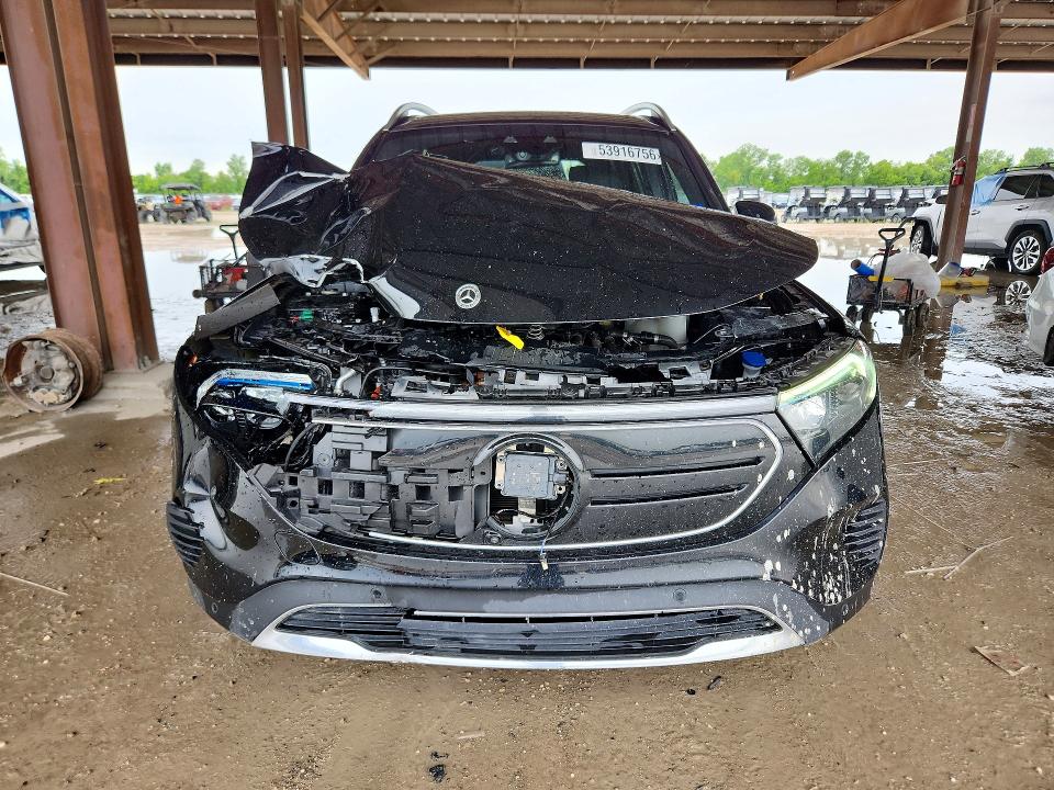2023 Mercedes-benz Eqb VIN W1N9M0KB7PN025395 COPART salvage auction — FRONT END, Tx - Salvage Vehicle Title, sold $8,700 on 2026-07-10 (photo 5)