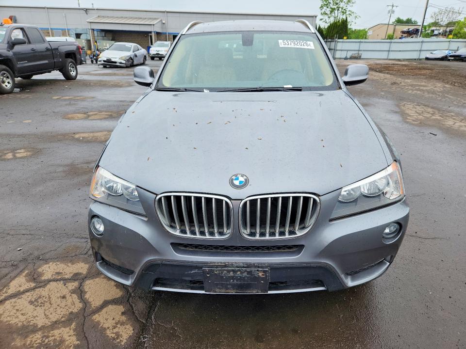 2013 BMW VIN 5UXWX9C51D0A15888 COPART salvage auction — FRONT END, CT - CERT OF TITLE-SALVAGE, sold $475 on 2026-07-02 (photo 5)