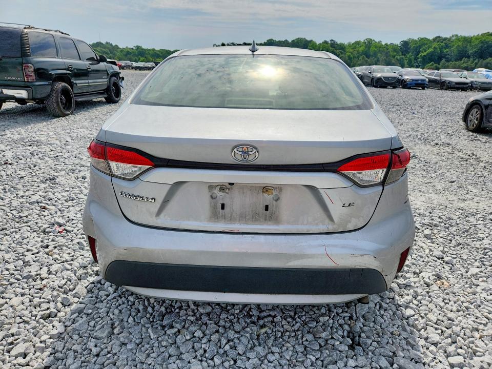 2020 Toyota VIN JTDEPRAE6LJ055325 COPART salvage auction — FRONT END, Ga - Cert Of Title-Salvage, sold $4,500 on 2026-07-09 (photo 6)